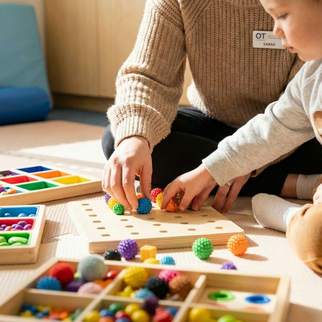 Sessão de Terapia Ocupacional