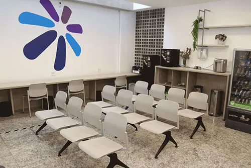 Espaço de atendimento da Dra. Aletea Senhorini no ABC